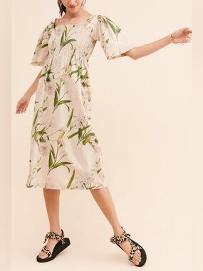 Lisa Says Gah | Dresses | Lisa Says Gah Grace Midi Sundress Dress Warm Sun  Print | Poshmark